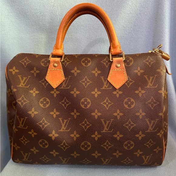 Authentic Vintage Louis Vuitton Speedy 30 LV Monogram - Picture 1 of 16